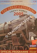 Book cover of The Great Gathering - Official Programme Crewe Works 2005 by LANGSTON, Keith